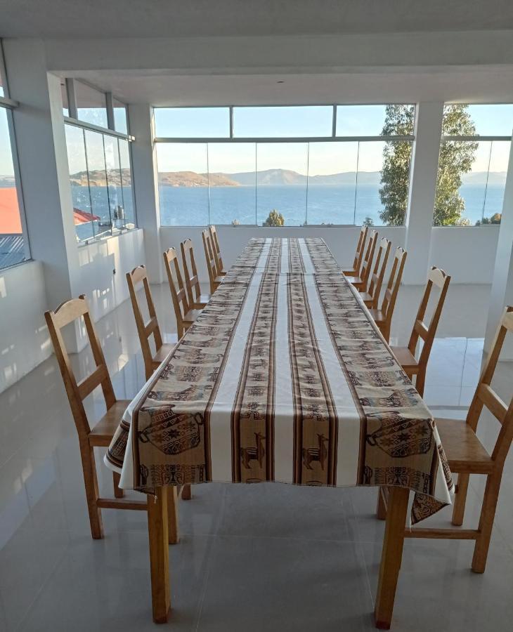 Hospedaje Y Restaurante Saywa Llachon エクステリア 写真