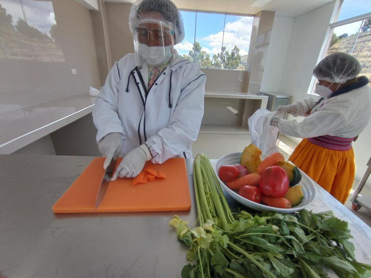 Hospedaje Y Restaurante Saywa Llachon エクステリア 写真